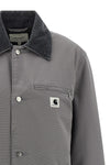 webster long coat in medium-weight cotton canvas