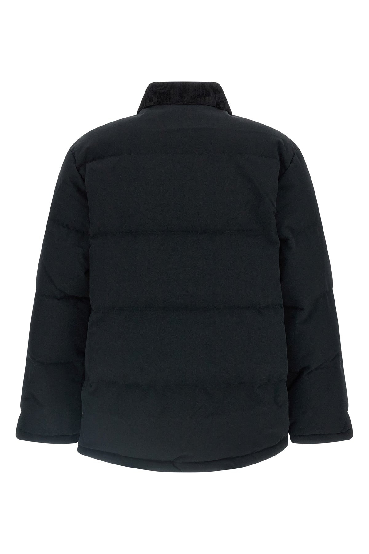 rayler water-repellent jacket in medium-weight quilted nylon canvas