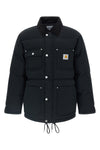 rayler water-repellent jacket in medium-weight quilted nylon canvas