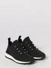 veles stretch jersey sneakers with embroidered sequins