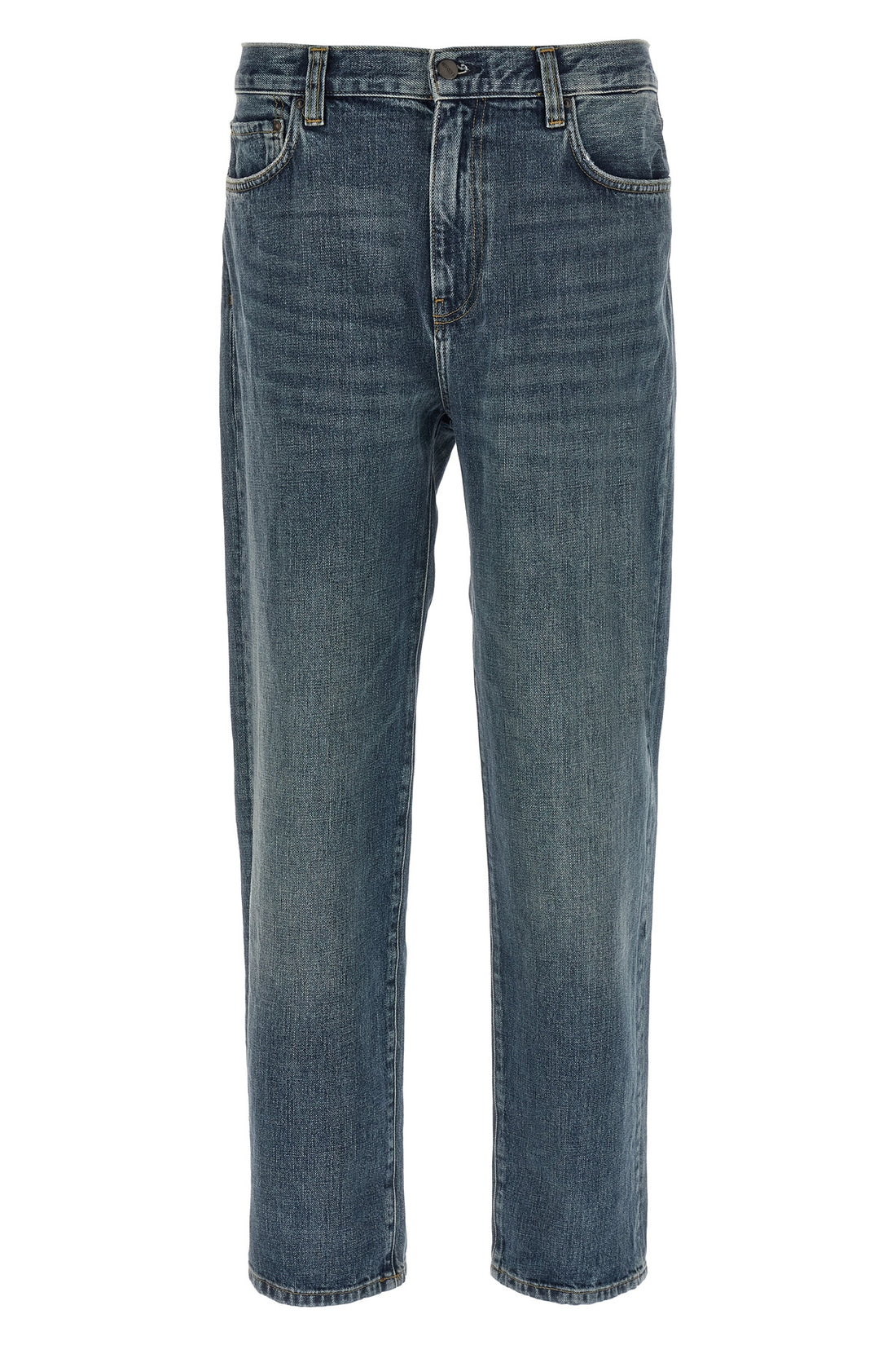 CARHARTT WIP 30 camano heavy stonewashed cotton denim jeans aaron