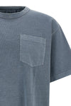 torion pocket garment-dyed cotton t-shirt
