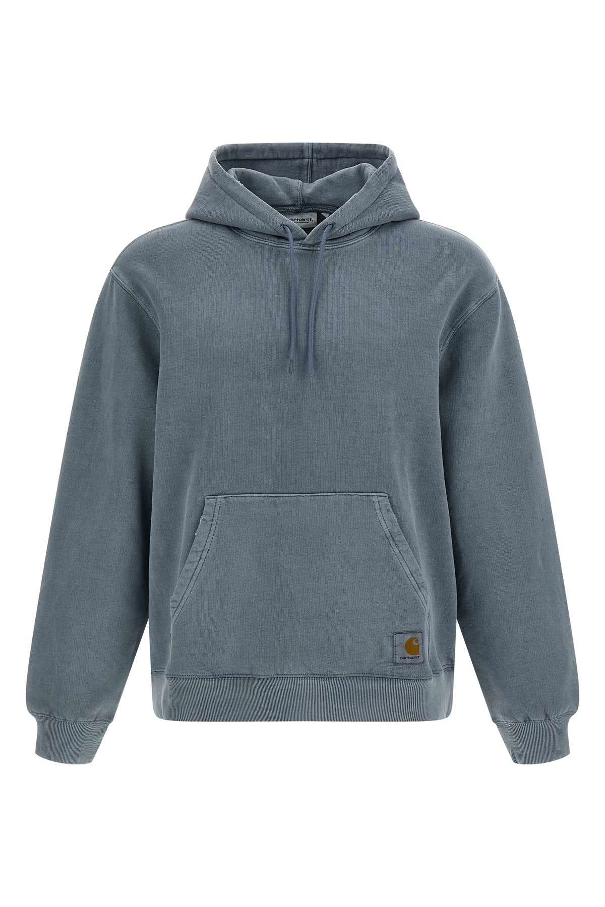 torion hoodie in garment-dyed cotton