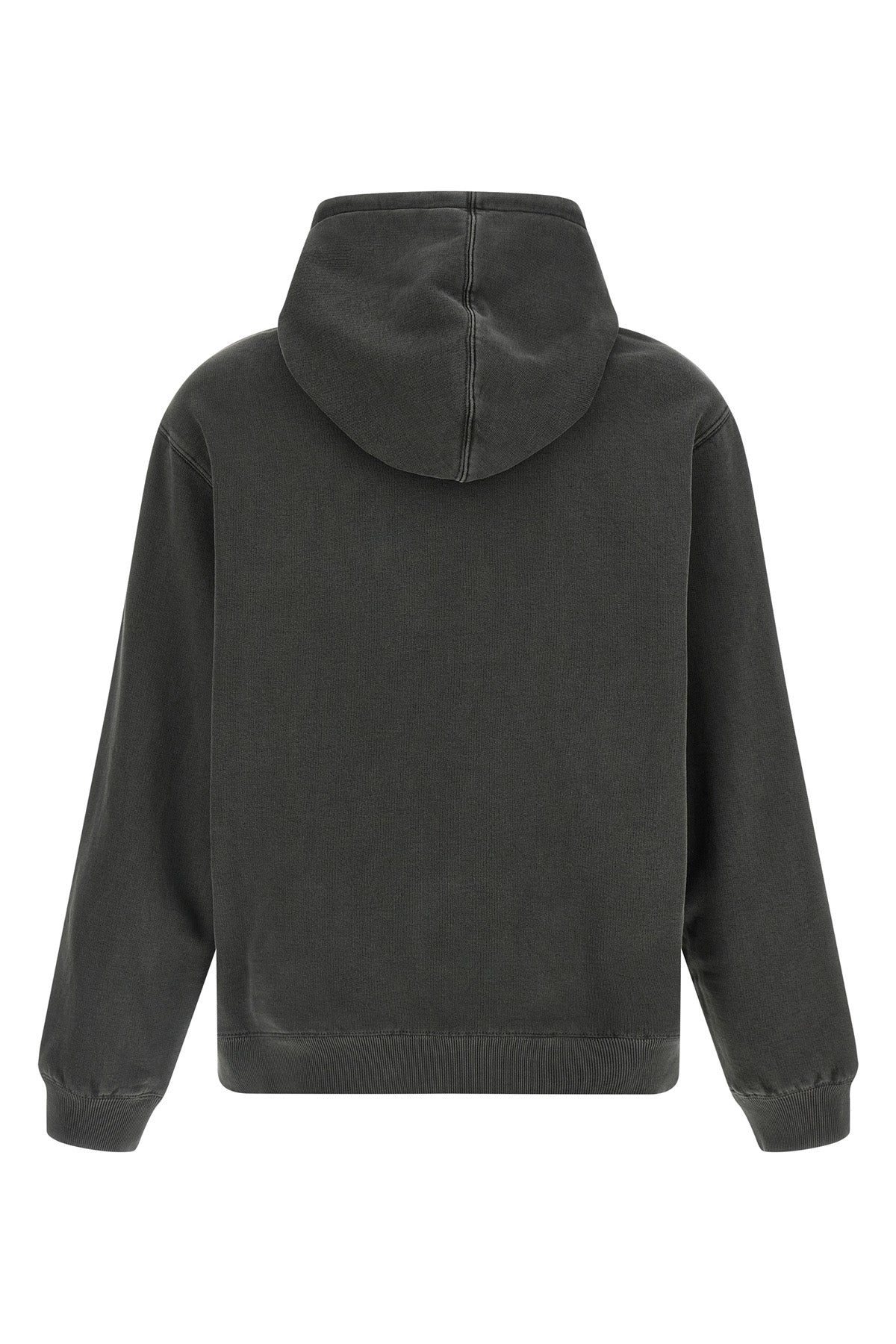torion hoodie in garment-dyed cotton