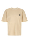 nelson waffle heavy honeycomb cotton t-shirt dyed on the head