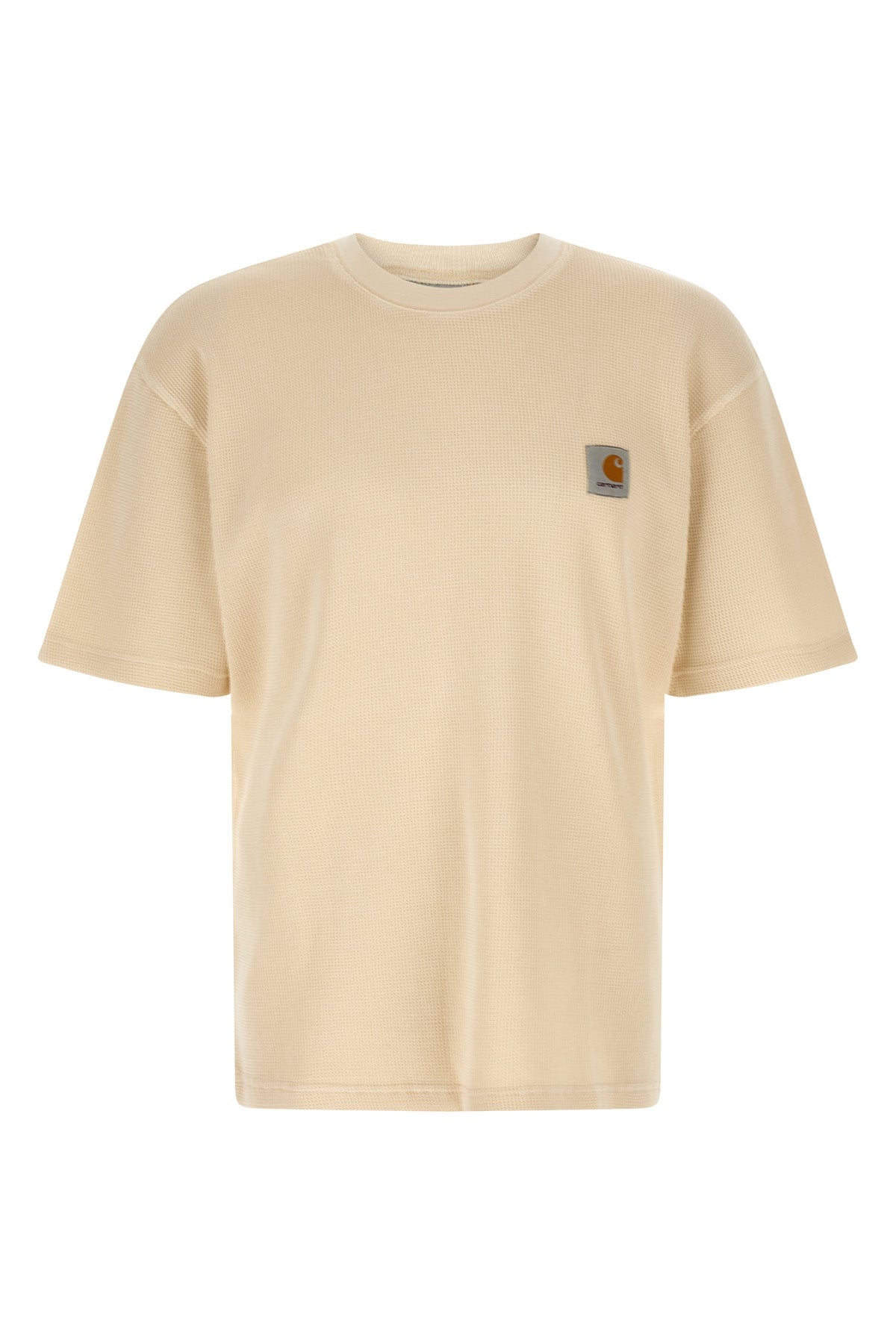 nelson waffle heavy honeycomb cotton t-shirt dyed on the head