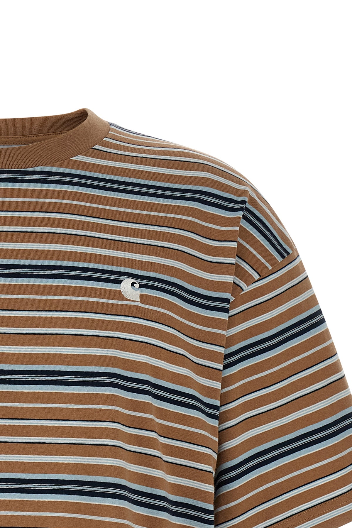 zane striped cotton jersey t-shirt