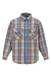 tunick shirt in medium-weight cotton twill washed for a used effect