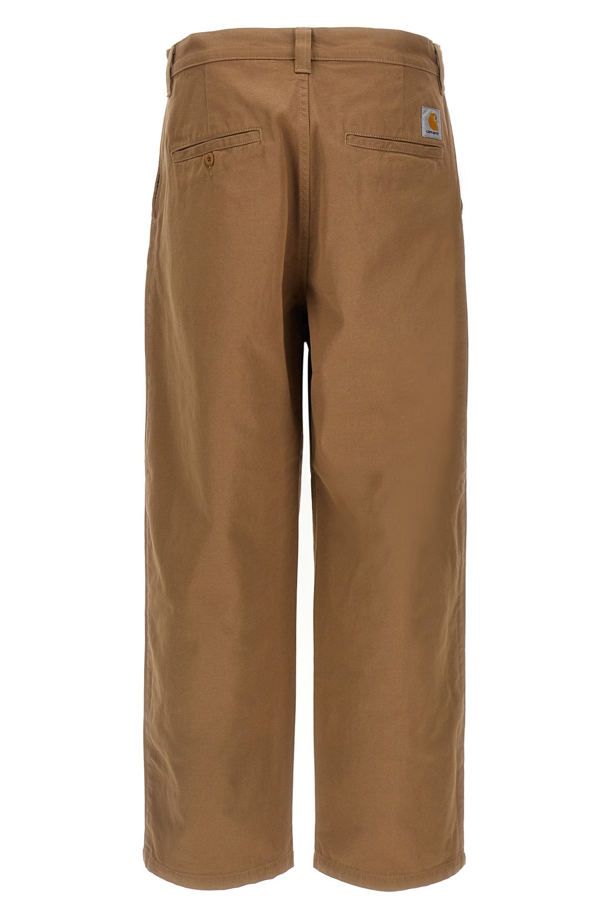 brady trousers in cotton twill of medium weight washed