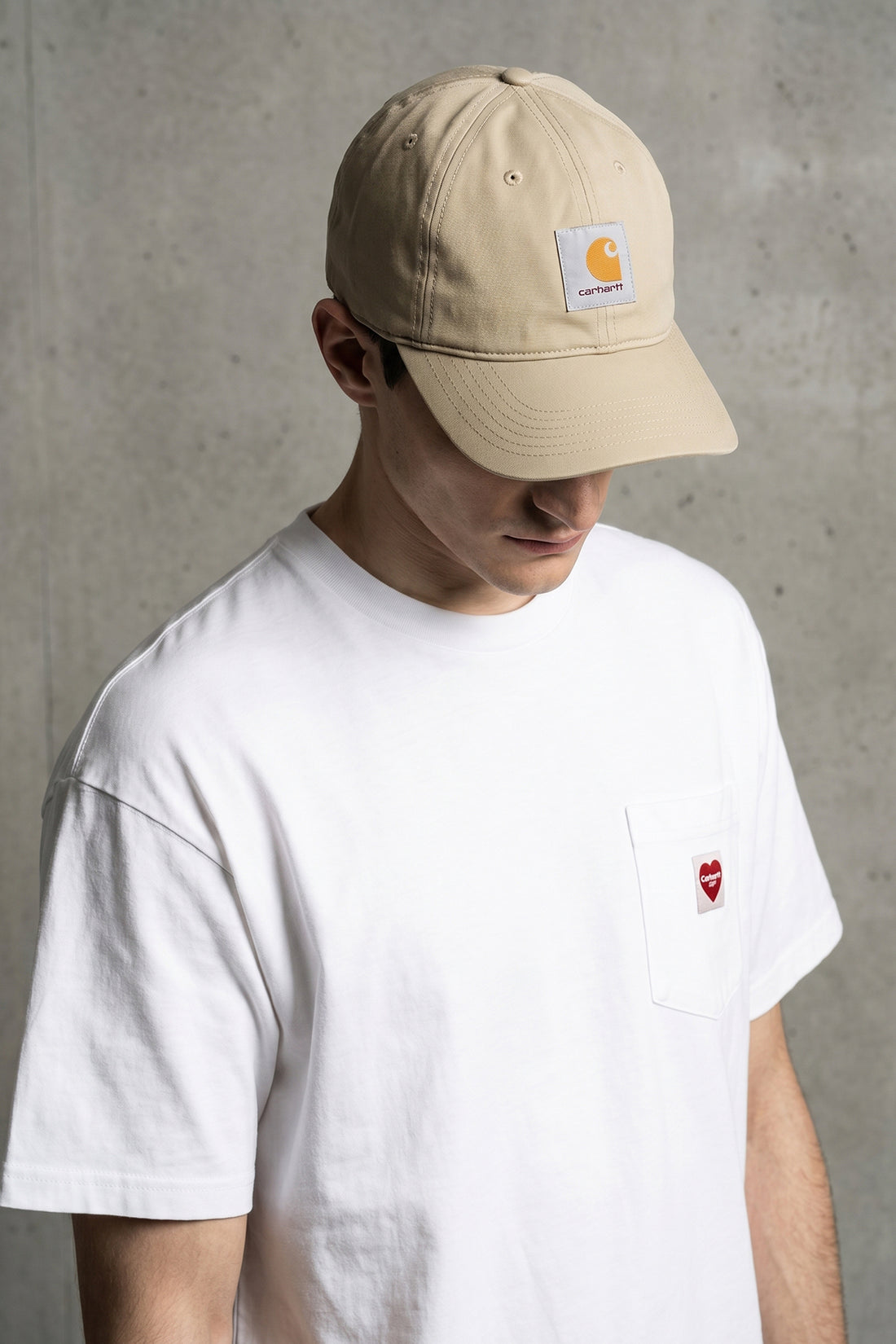 CARHARTT WIP OS postal mid-weight polyester and cotton cap