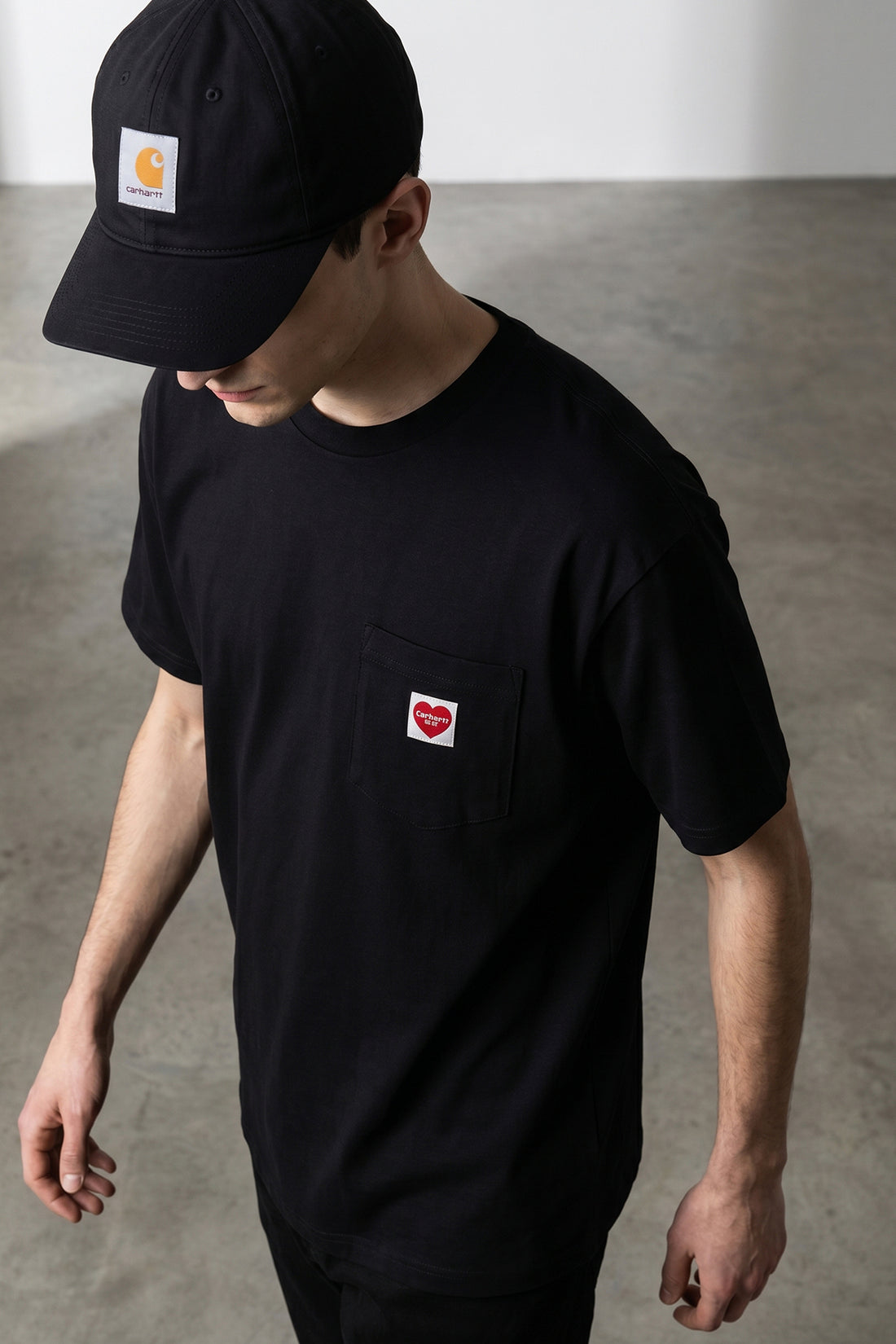 CARHARTT WIP OS postal mid-weight polyester and cotton cap