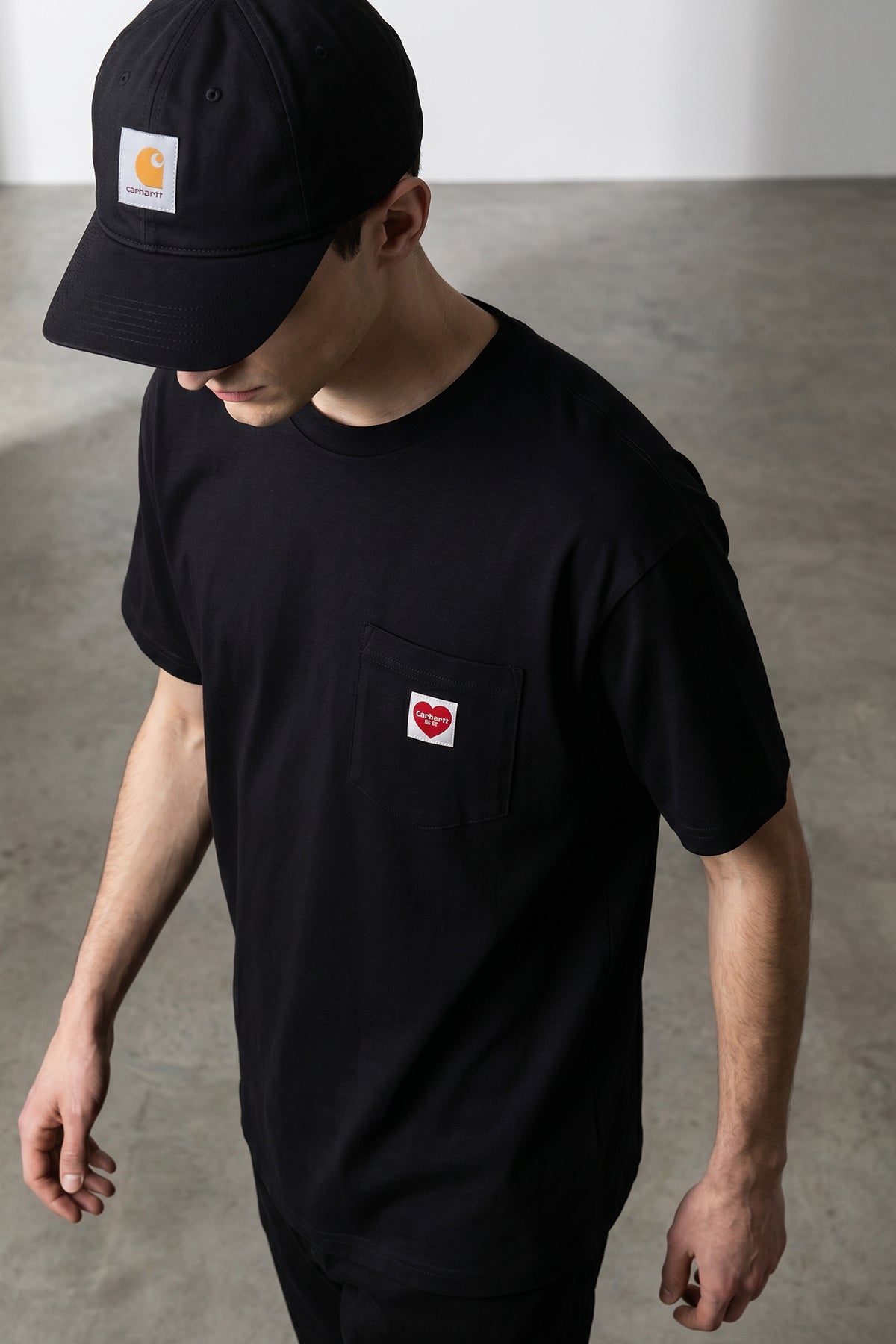 postal mid-weight polyester and cotton cap