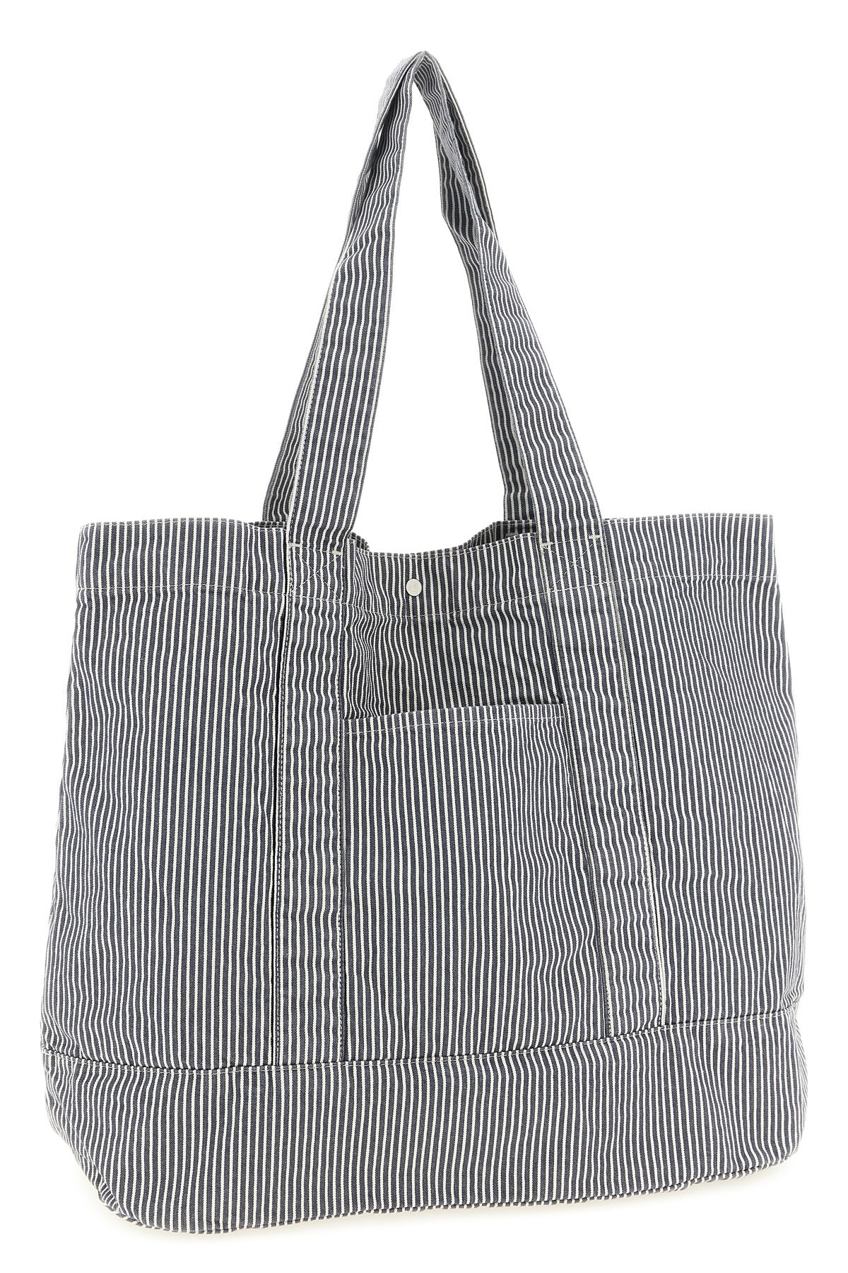 mercer striped heavy cotton shopping bag