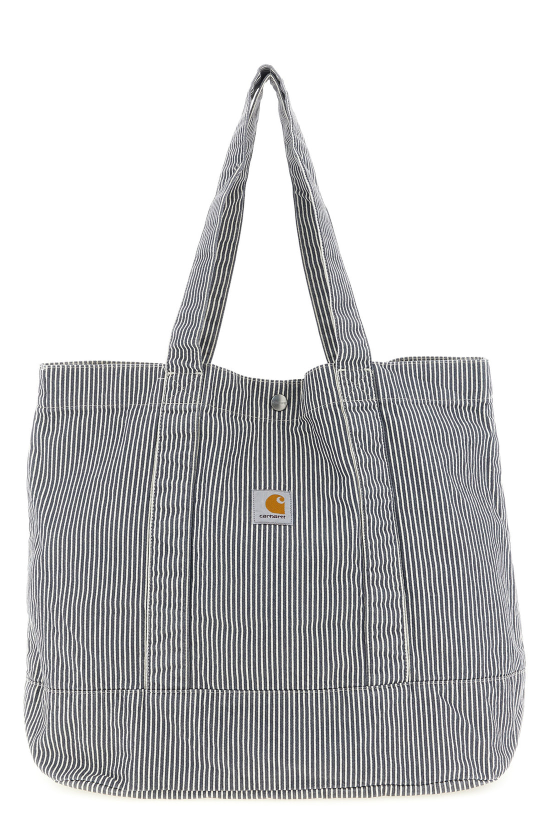 CARHARTT WIP OS mercer striped heavy cotton shopping bag