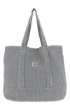 mercer striped heavy cotton shopping bag