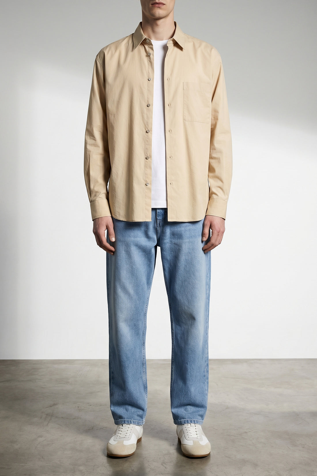 CARHARTT WIP L brandon light true washed heavy cotton denim jeans