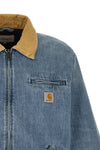 og detroit burst washed heavy cotton denim jacket