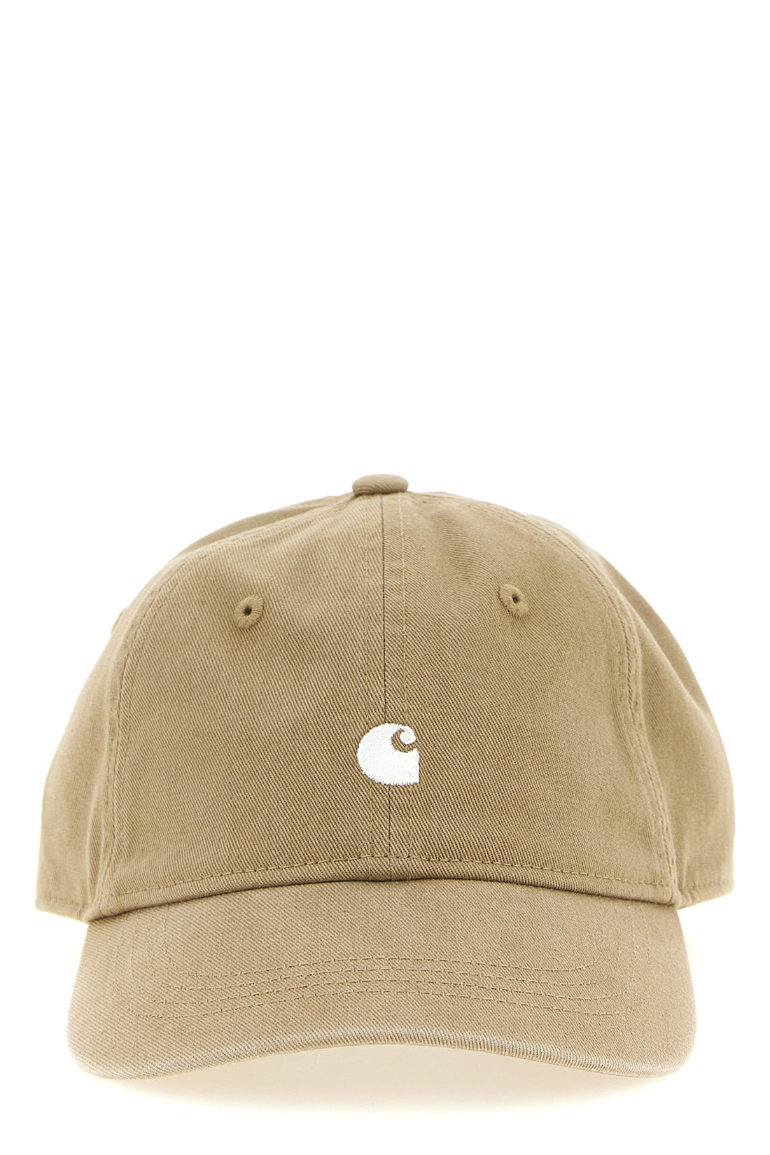 CARHARTT WIP OS the carhartt wip madison logo hat features a deconstructed six-panel silhouette