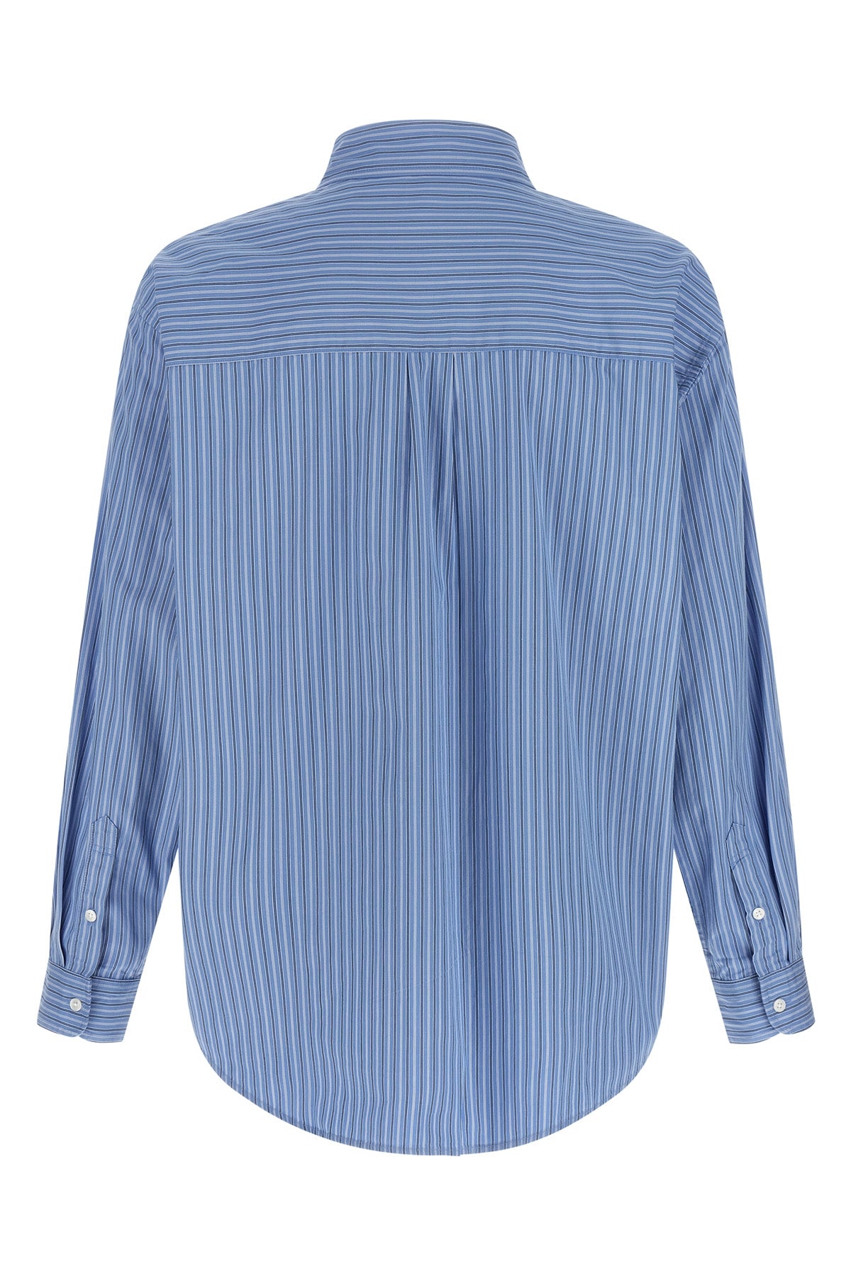 keene stripe striped cotton poplin shirt