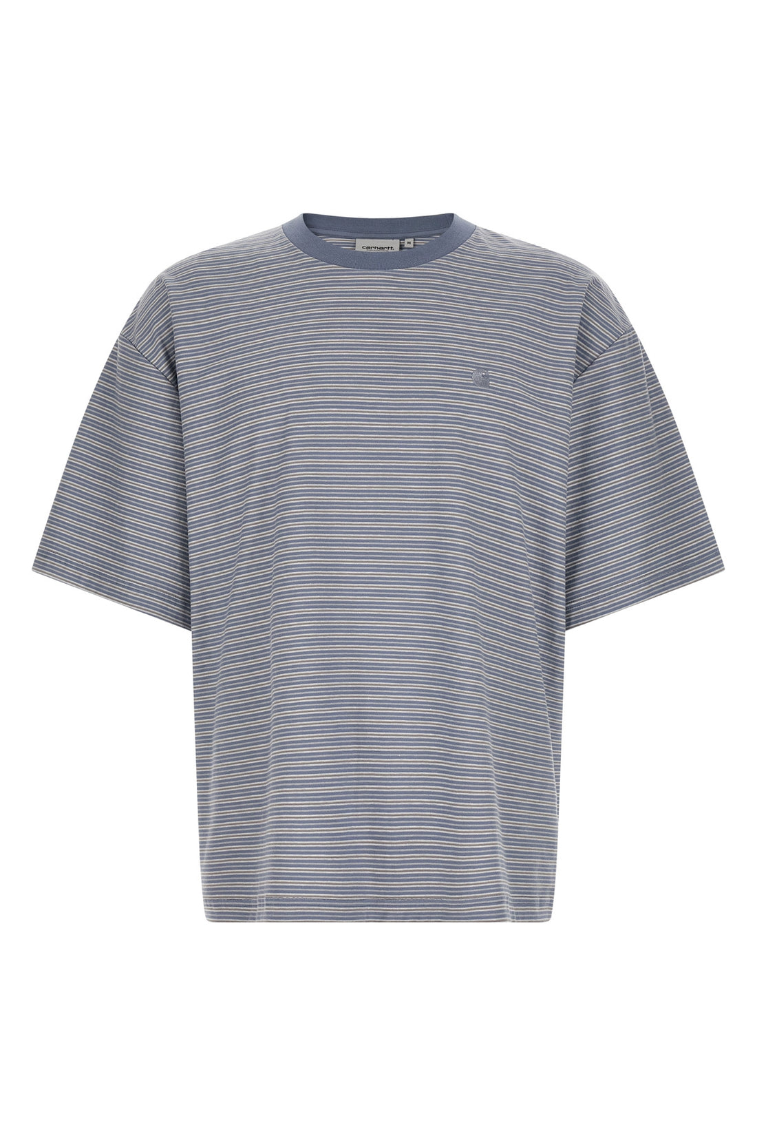 CARHARTT WIP L dupree striped cotton crew neck t-shirt