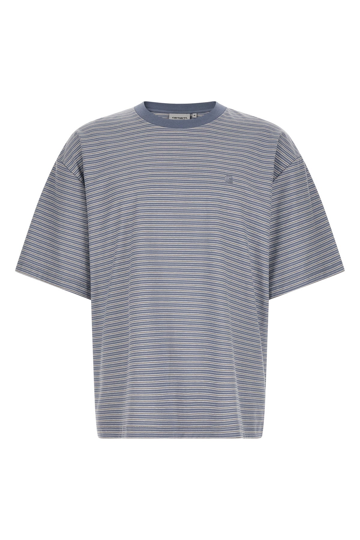 dupree striped cotton crew neck t-shirt