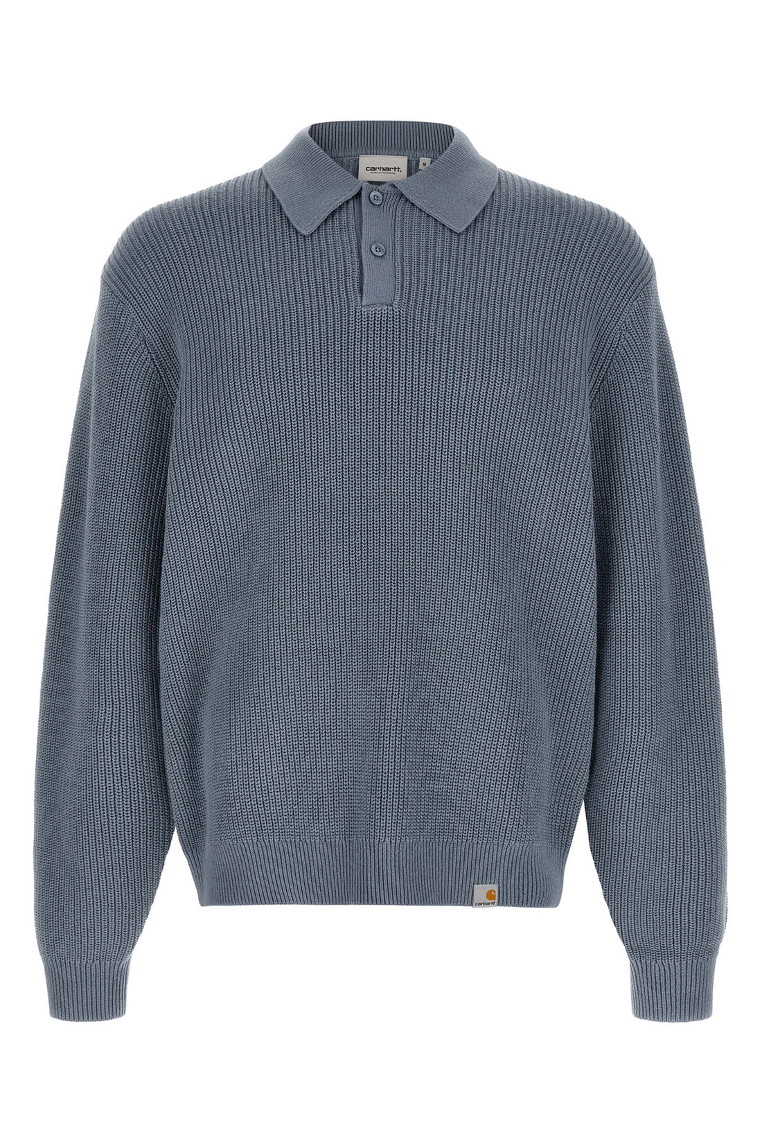 CARHARTT WIP L the carhartt wip long-sleeved miles knit polo shirt