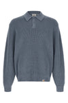 the carhartt wip long-sleeved miles knit polo shirt