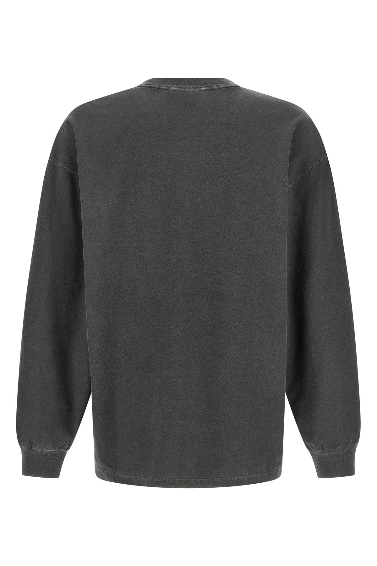 pocket crewneck jersey t-shirt in organic cotton jersey