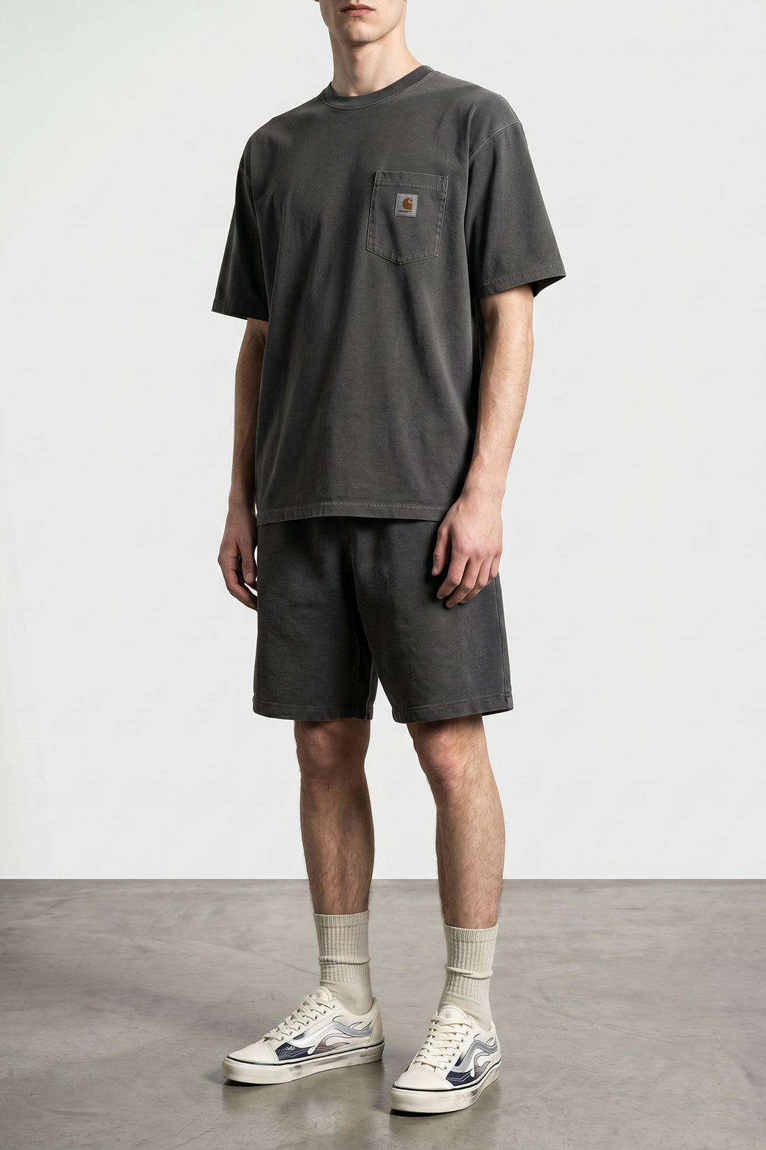CARHARTT WIP L garment-dyed cotton t-shirt