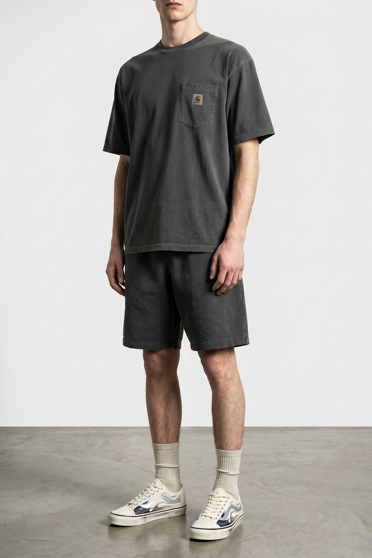 garment-dyed cotton t-shirt
