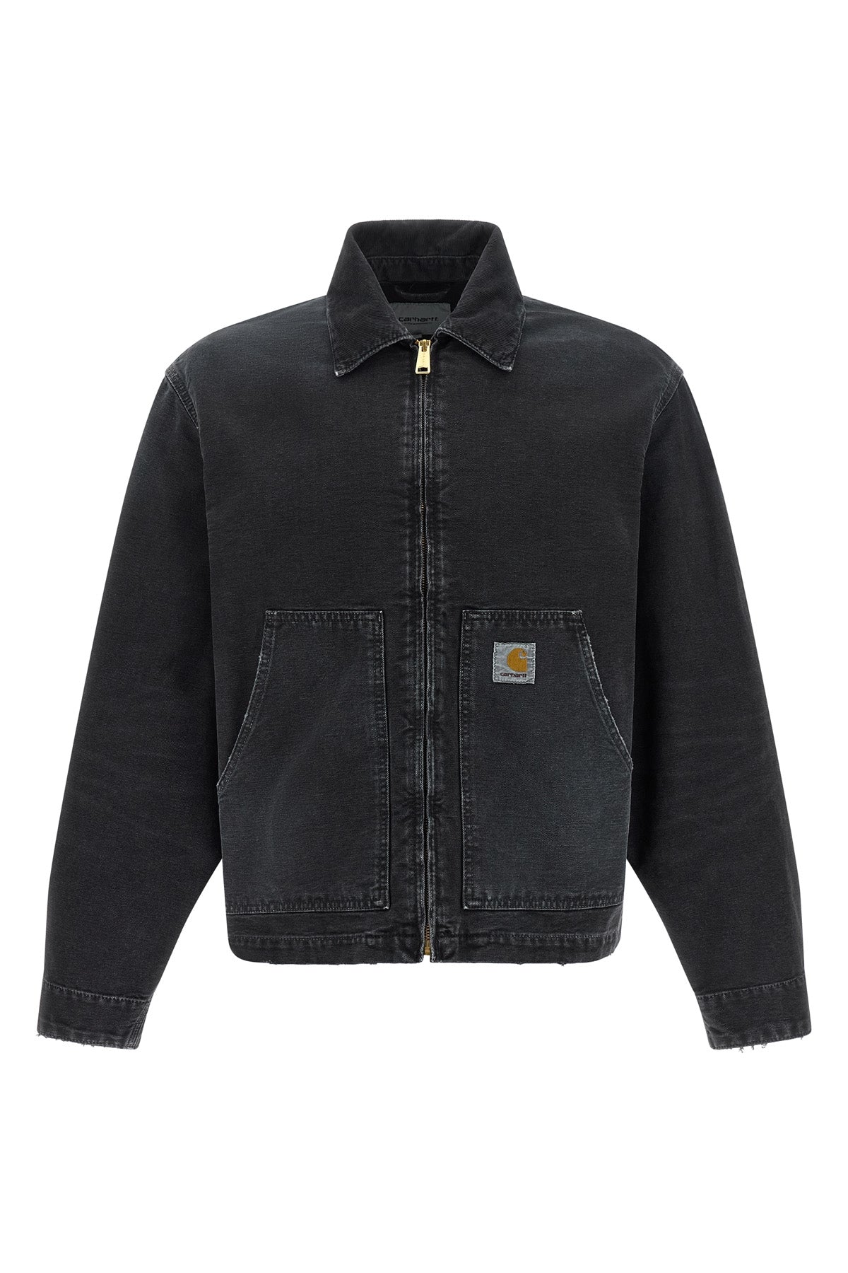 arcan used-effect dearborn cotton canvas jacket