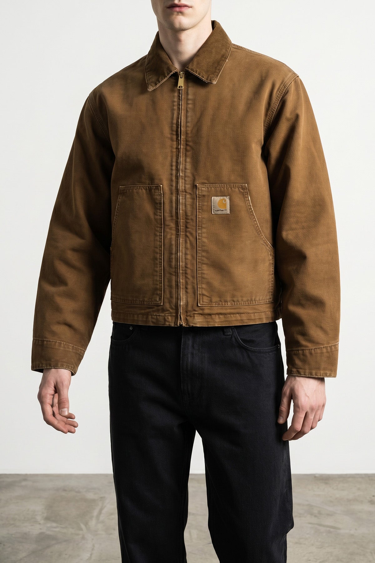 og arcan jacket in heavy dearborn canvas