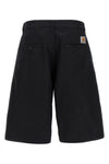 brader shorts in cotton twill of medium weight cooper