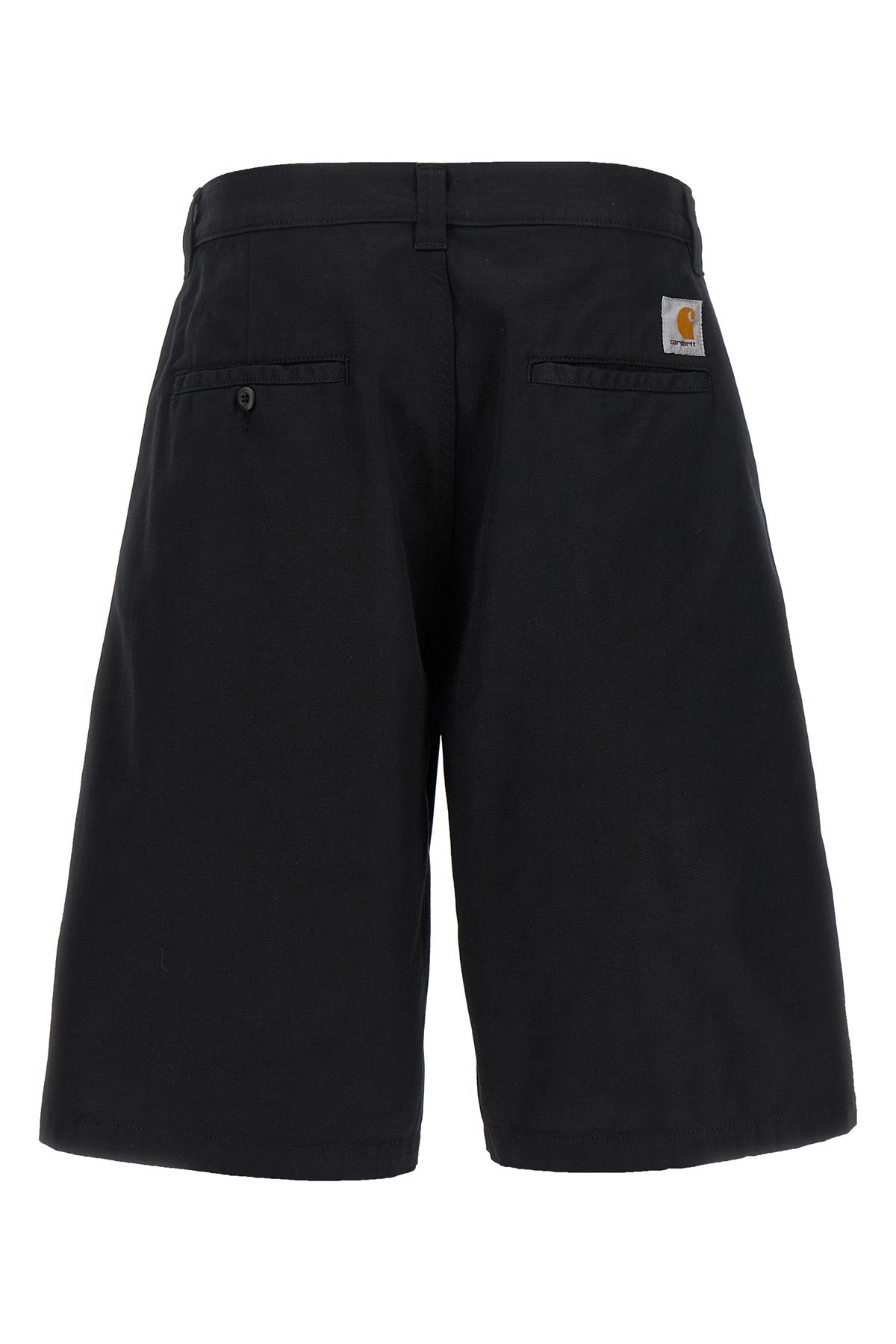 brader shorts in cotton twill of medium weight cooper