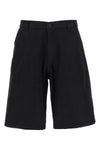 brader shorts in cotton twill of medium weight cooper