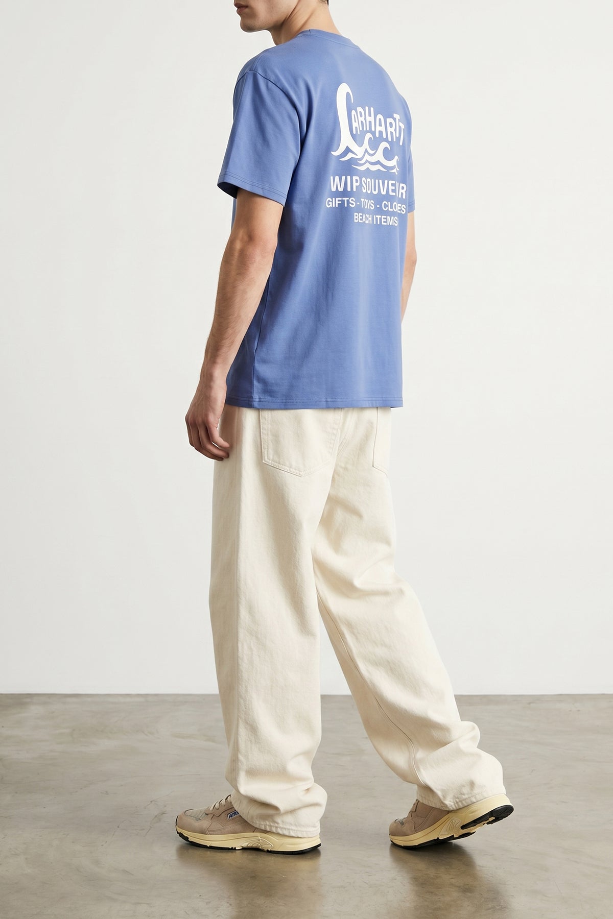 waves organic cotton jersey t-shirt