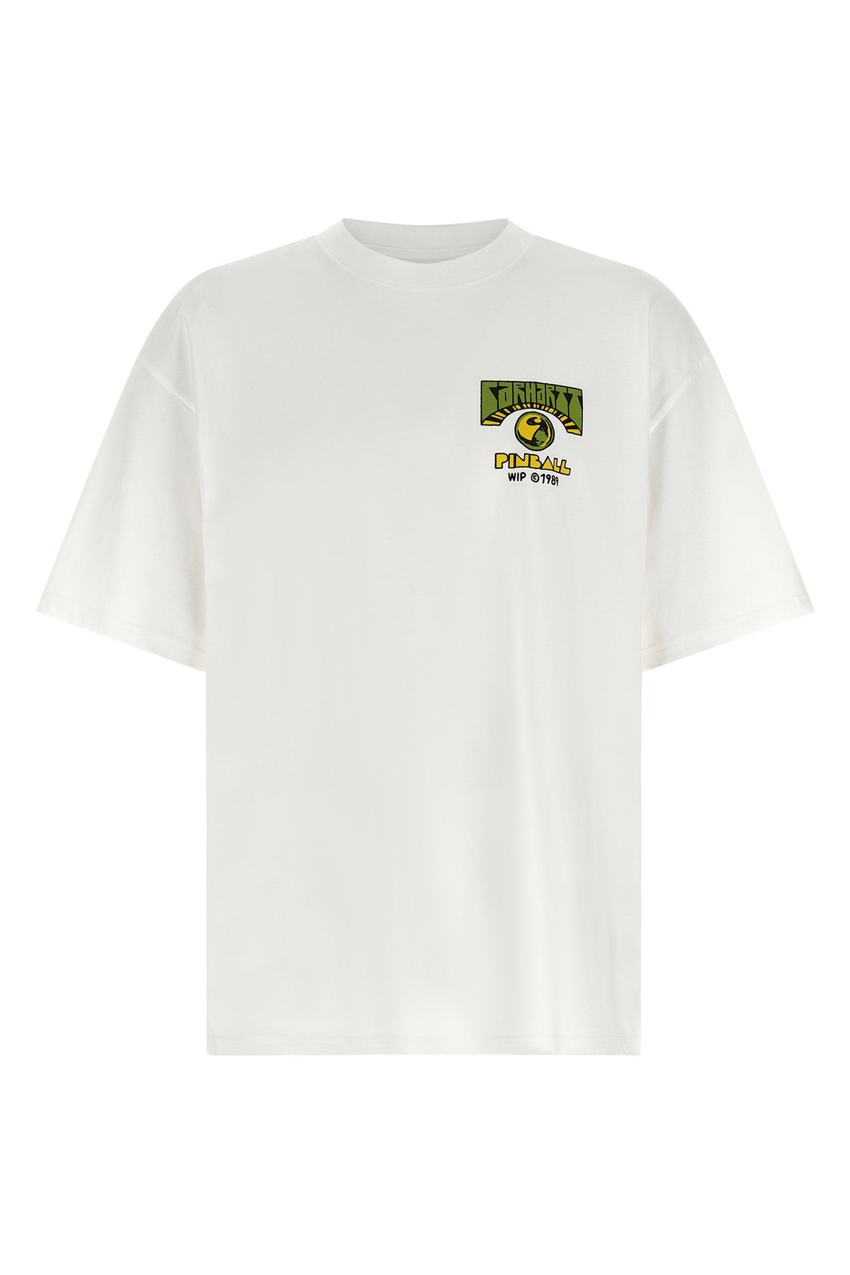 pinball organic cotton crew neck t-shirt