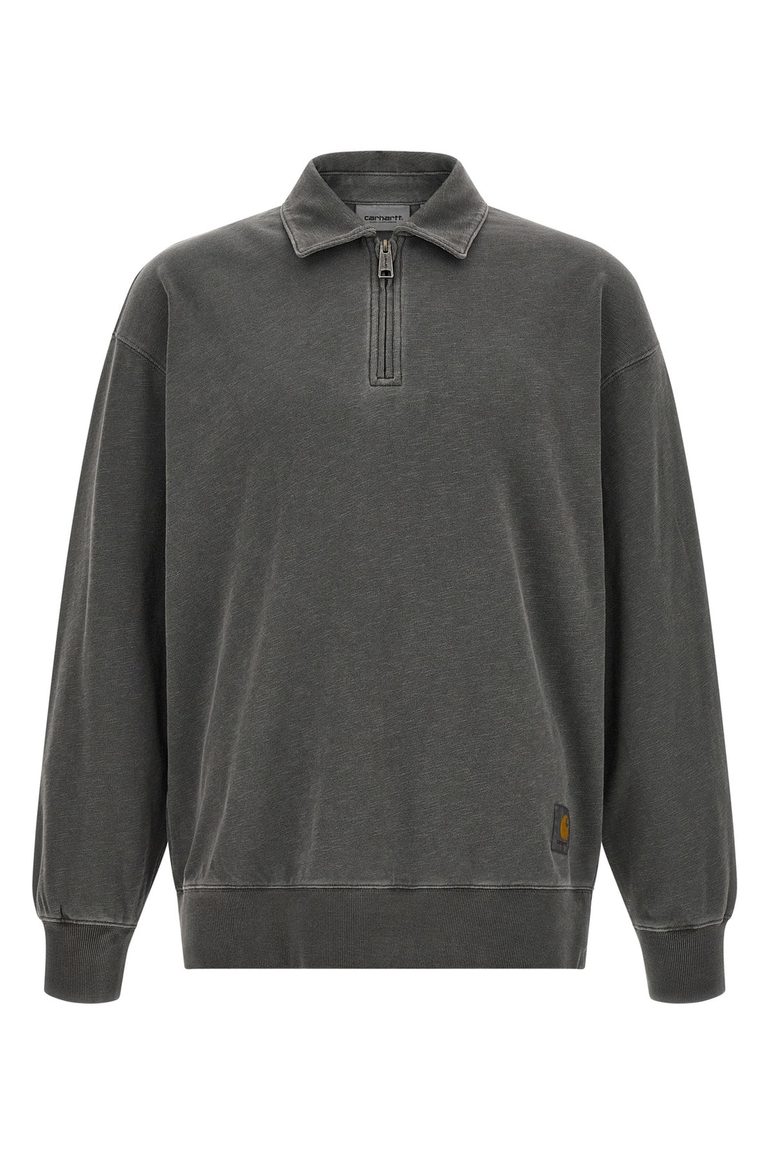 CARHARTT WIP L harper polo shirt in heavy cotton jersey dyed garment