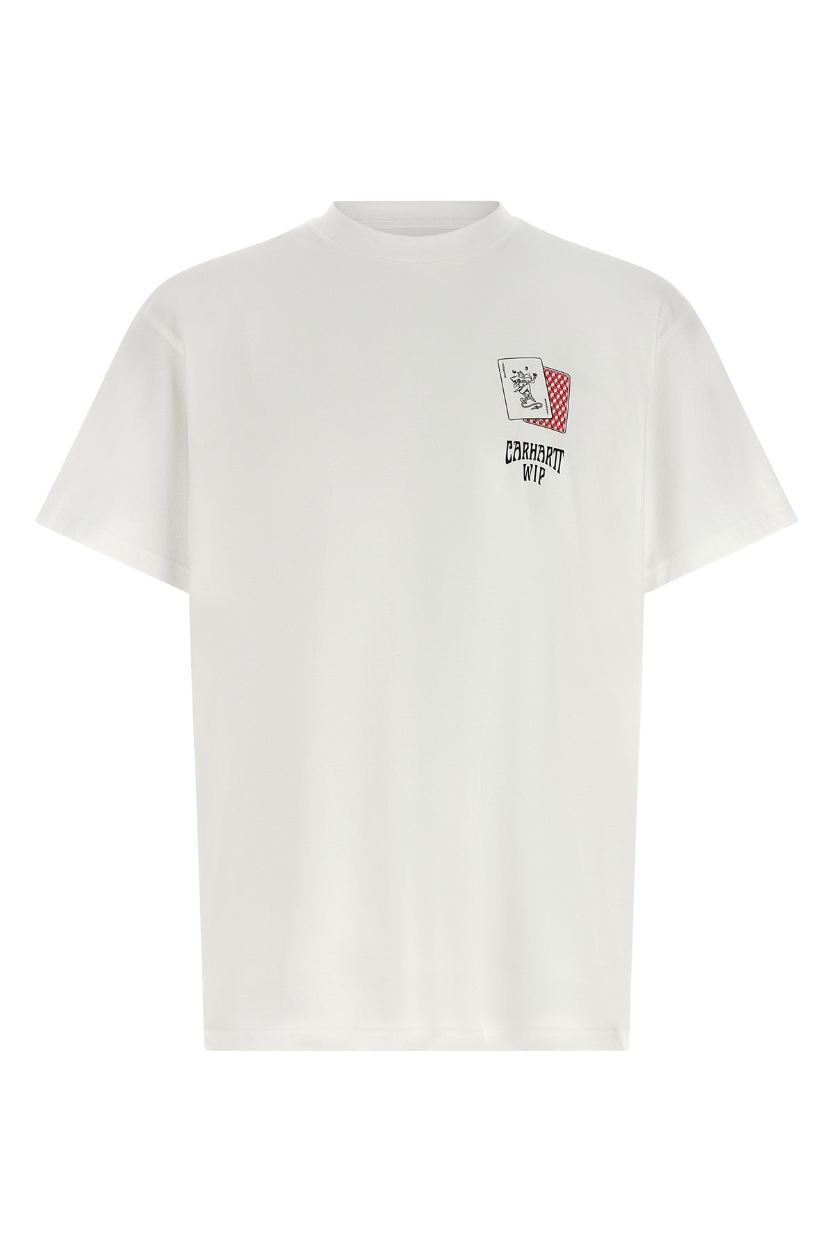 playing cards organic cotton crew neck t-shirt