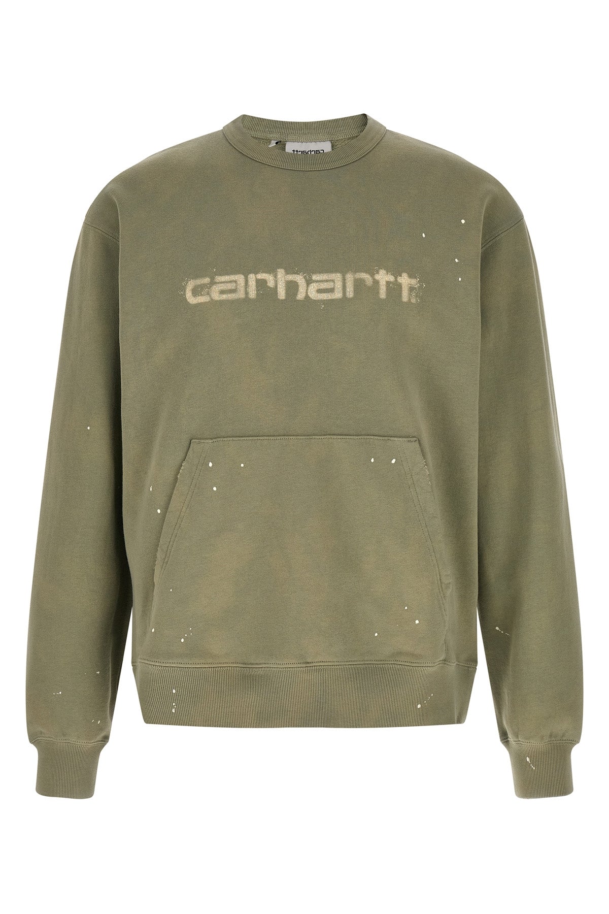 painter sweatshirt in brushed cotton sweatshirt