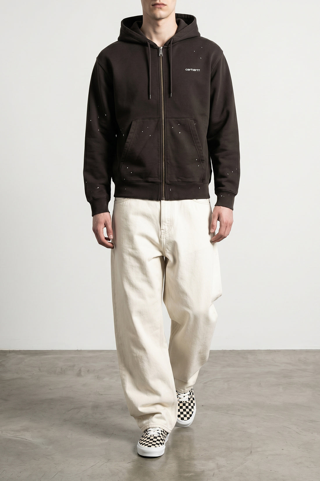 CARHARTT WIP L painter cotton hoodie