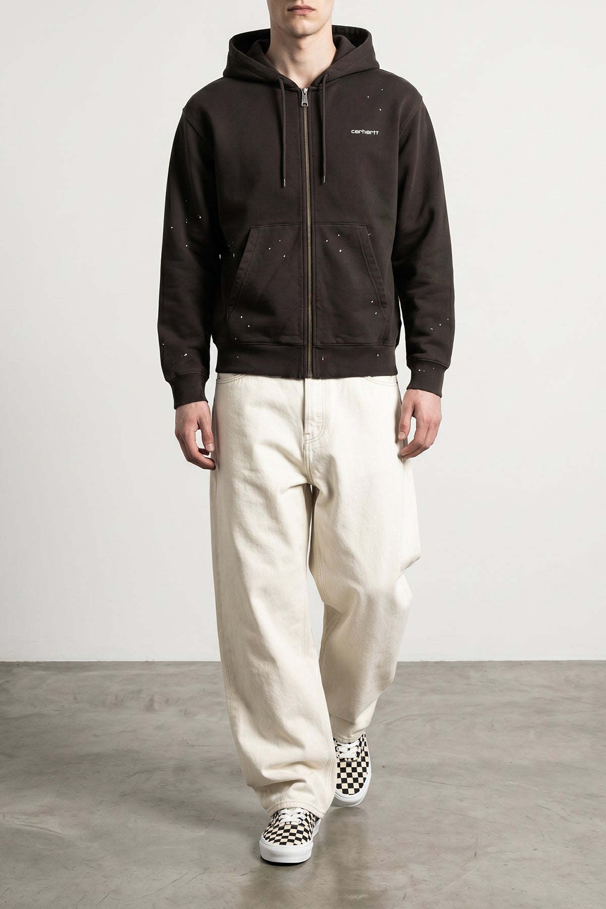 painter cotton hoodie