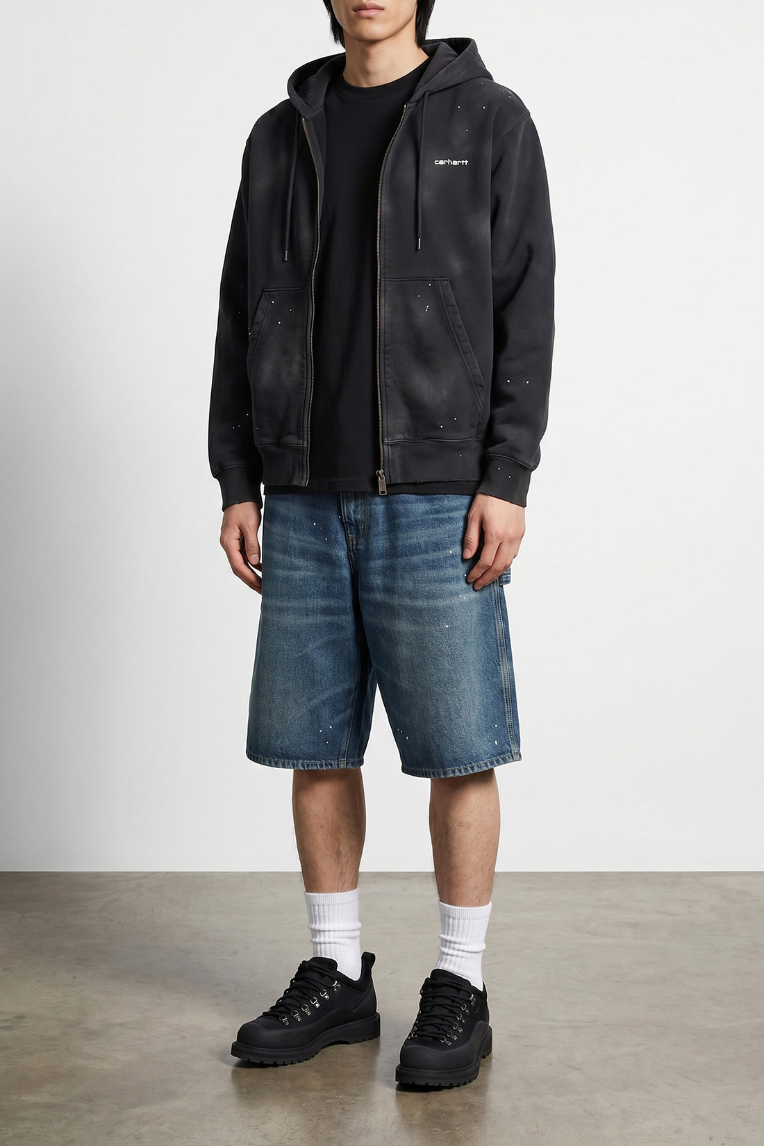 CARHARTT WIP L painter cotton hoodie