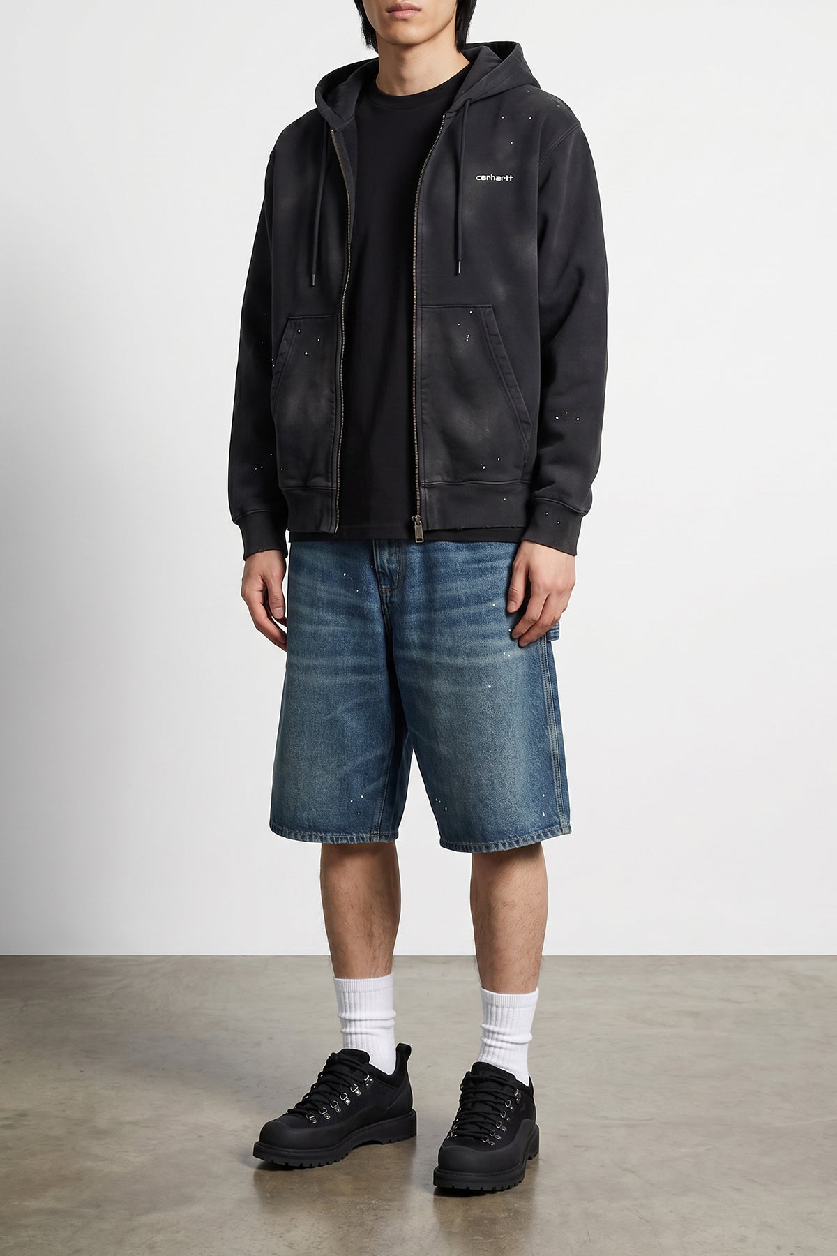 painter cotton hoodie