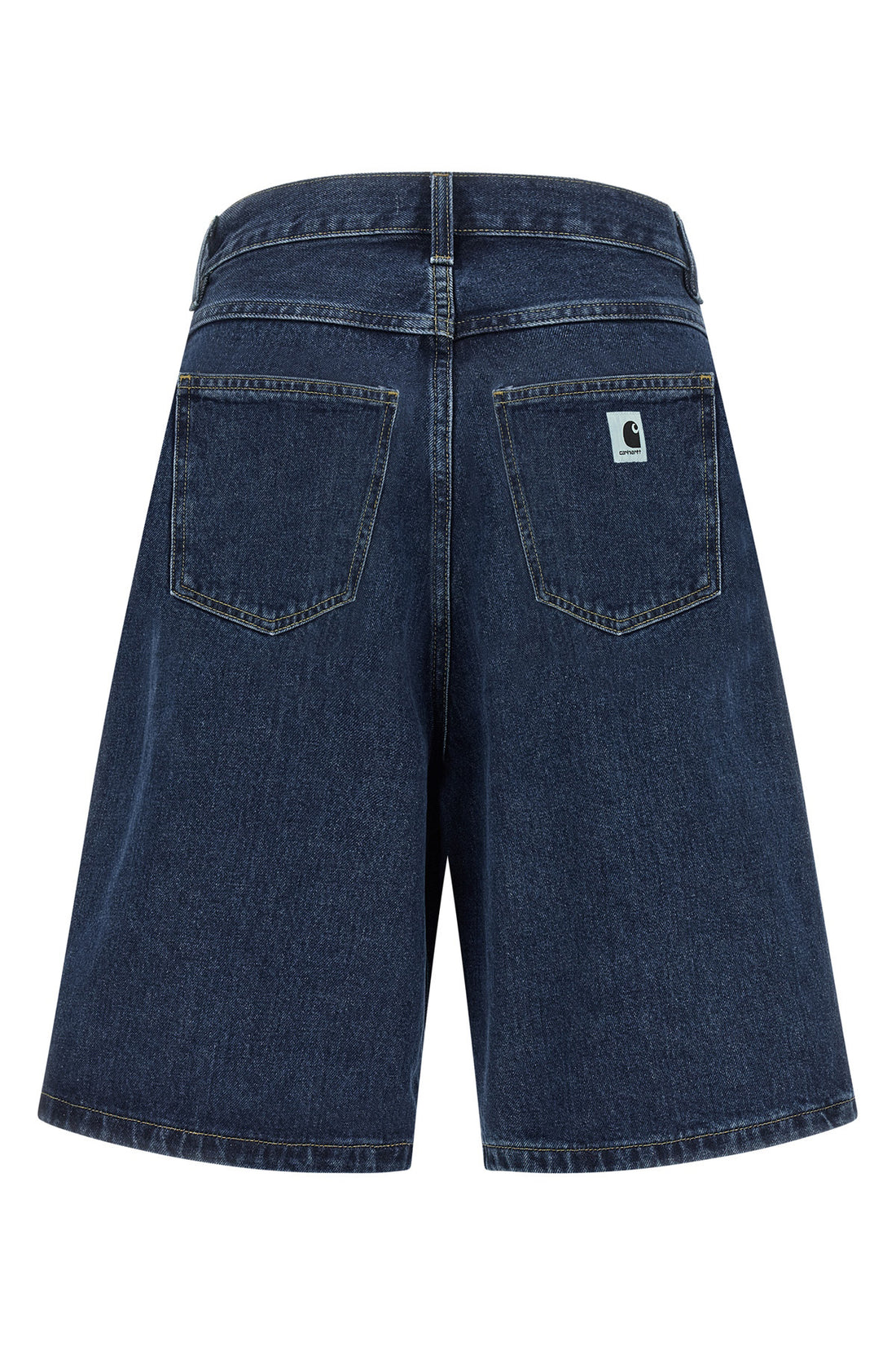 CARHARTT WIP L smith heavy stone-washed cotton denim brandon bermuda shorts