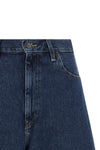 smith heavy stone-washed cotton denim brandon bermuda shorts