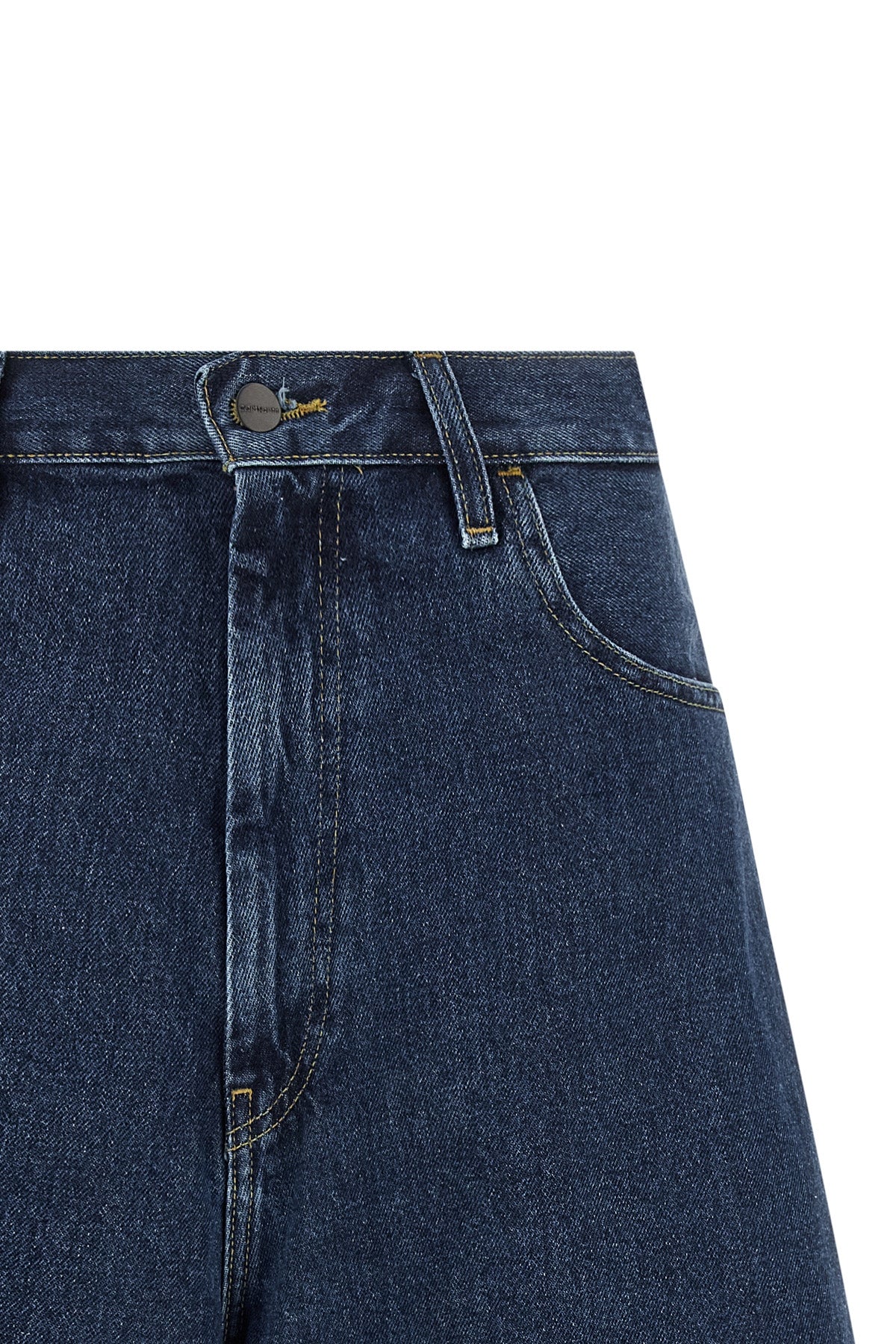 smith heavy stone-washed cotton denim brandon bermuda shorts