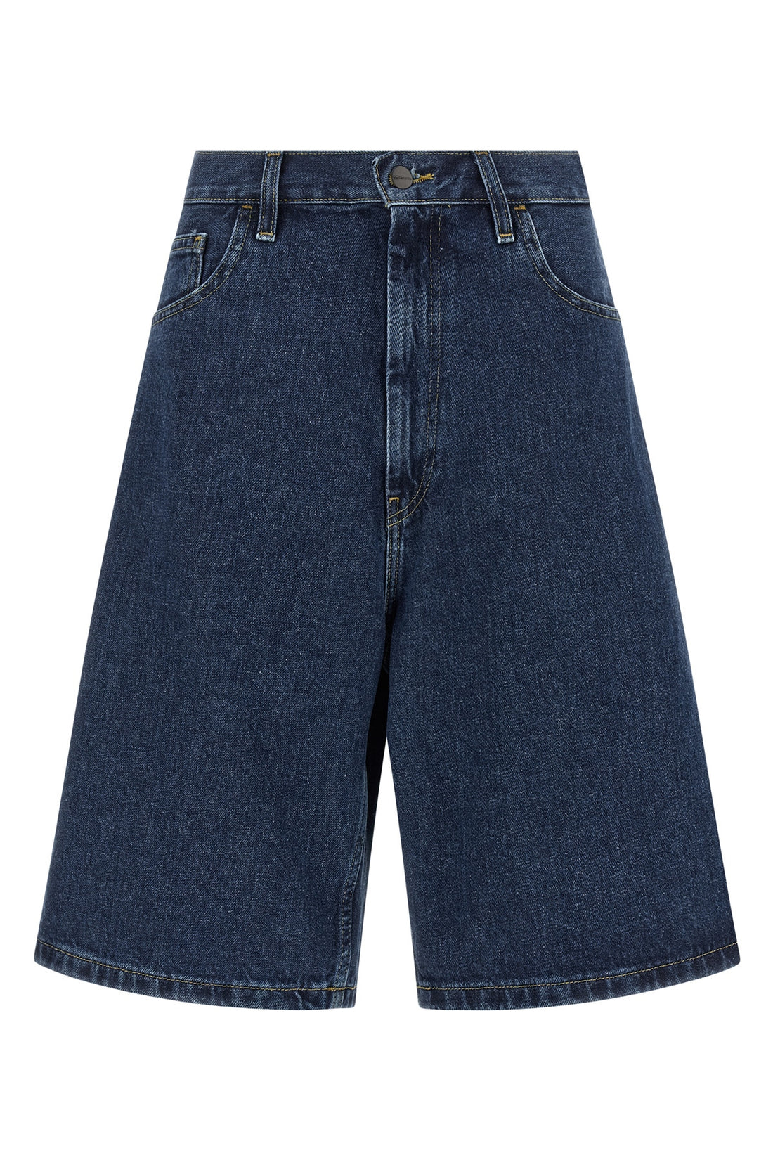 CARHARTT WIP L smith heavy stone-washed cotton denim brandon bermuda shorts