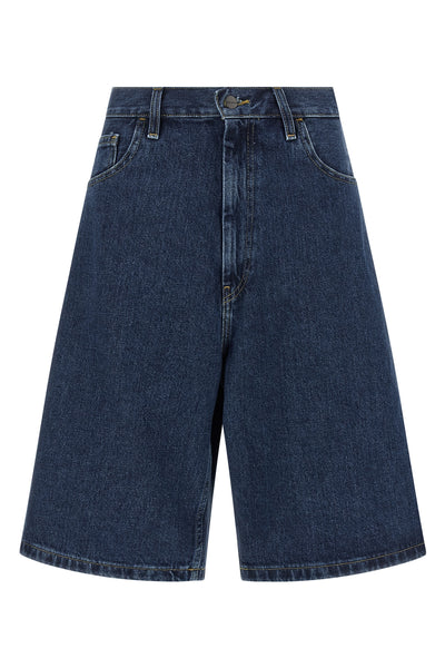 smith heavy stone-washed cotton denim brandon bermuda shorts