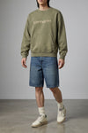 landon 5-pocket long smith heavy cotton denim shorts